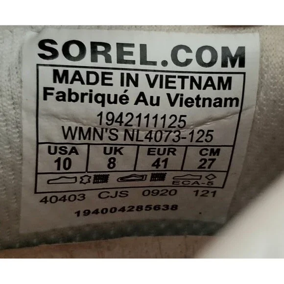 Sorel White Athletic Shoes - Picture 11 of 13